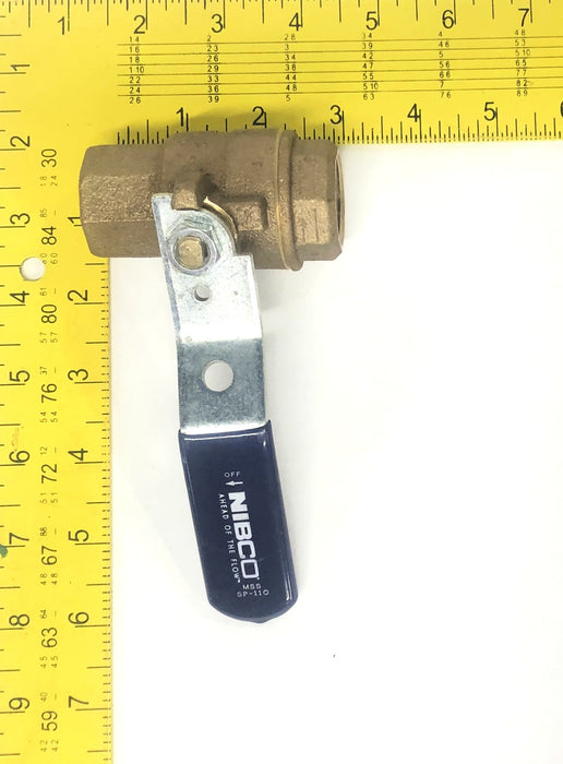 Nibco 3/4 Inch Thread Ball Valve 150 SWP 600 CWP SP-110 NOS