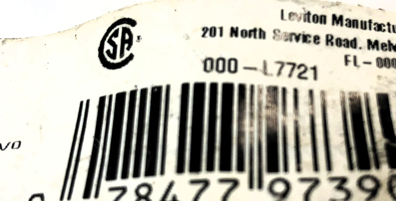 Leviton Strain Relief Grip 000-L7721 (L7221) NOS