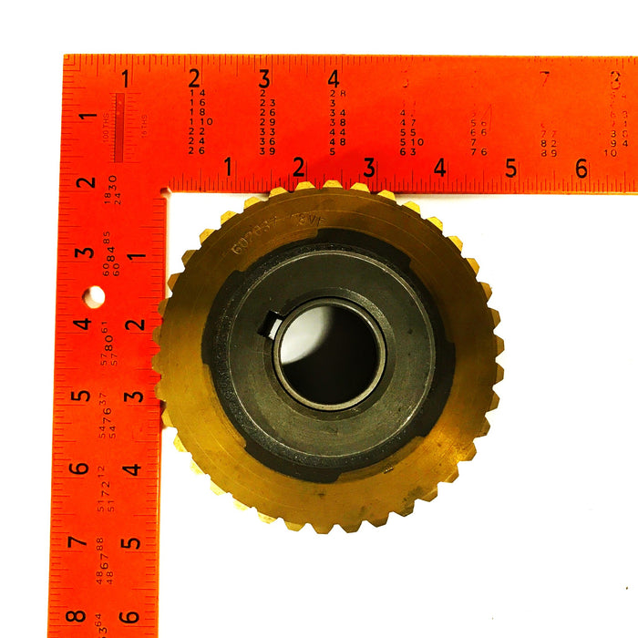 Unbranded Brass Tooth Worm Gear 602037-08VF NOS