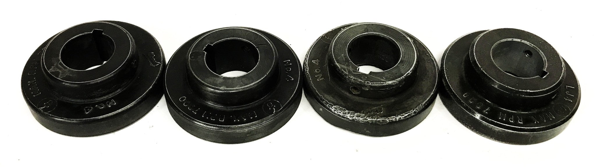 TB Woods Black Oxide Sleeve Coupling Flange 4J-7/8 [Lot of 4] NOS