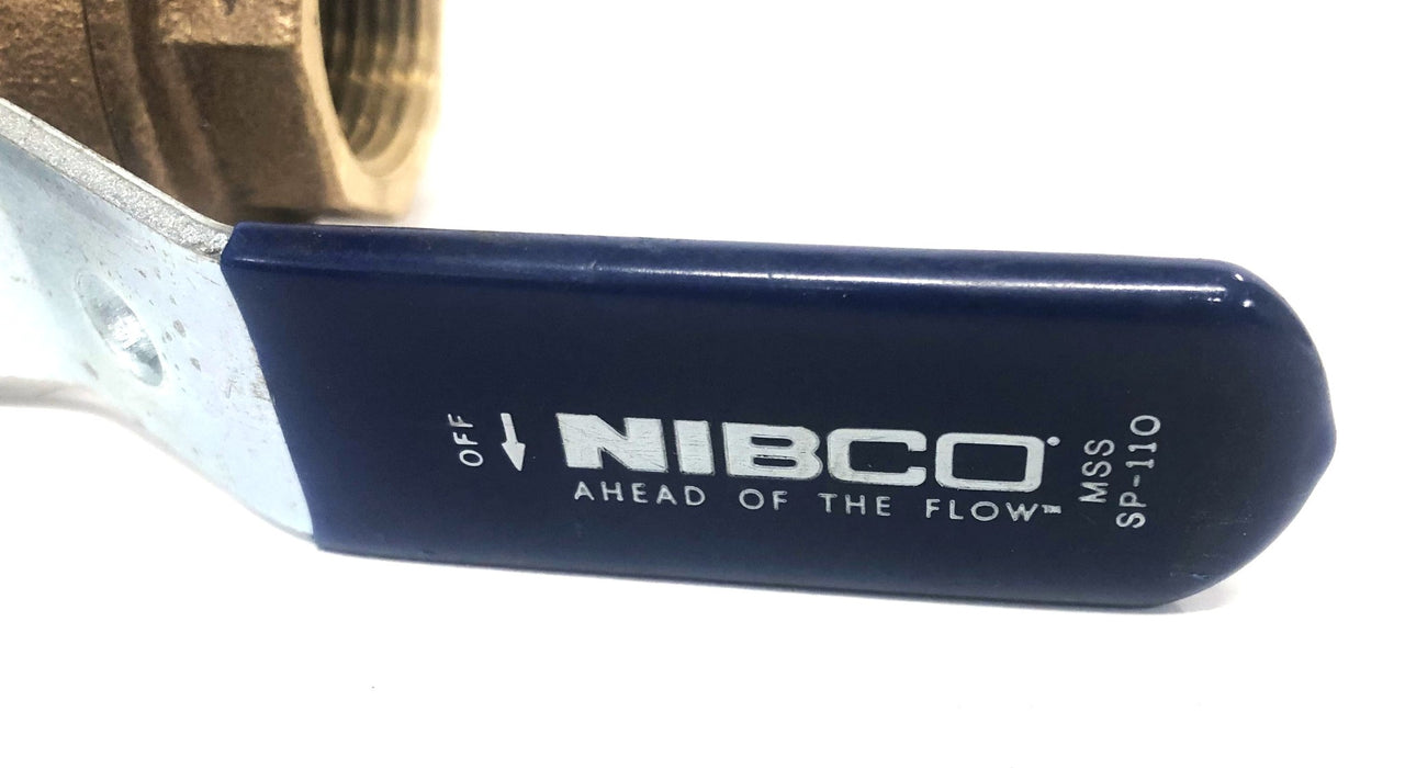 Nibco 1 Inch Thread Ball Valve 150 SWP 600 CWP SP-110 NOS