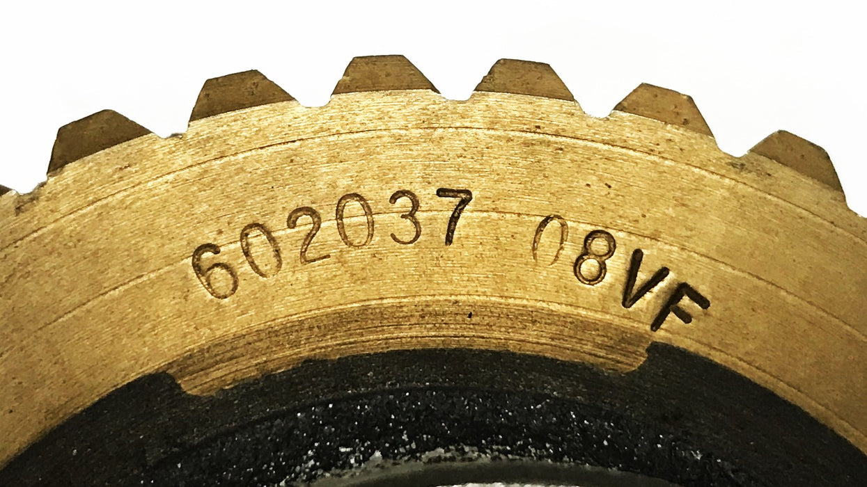 Unbranded Brass Tooth Worm Gear 602037-08VF NOS