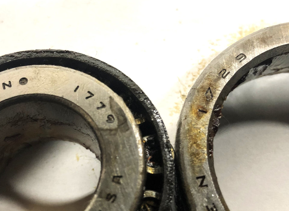 Timken Roller Bearing Set 1779/1729 NOS