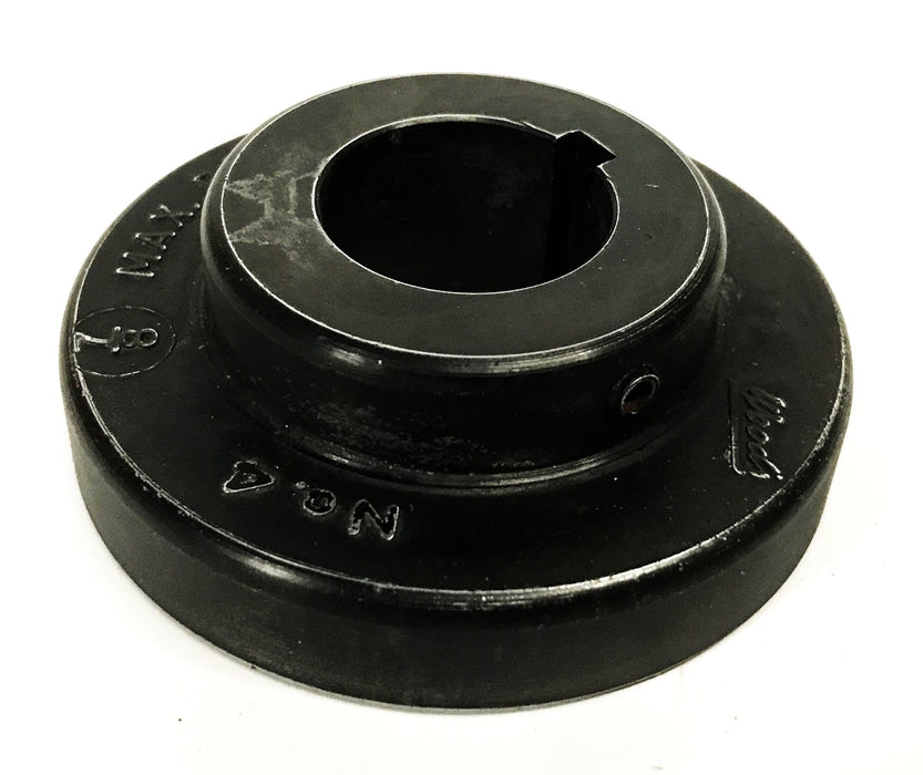 TB Woods Black Oxide Sleeve Coupling Flange 4J-7/8 [Lot of 4] NOS