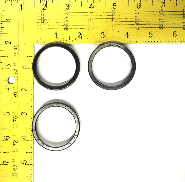 TAM/Bower Assorted Bearing Tapered Roller Bearing Cup 07196 [Lot of 3] NOS
