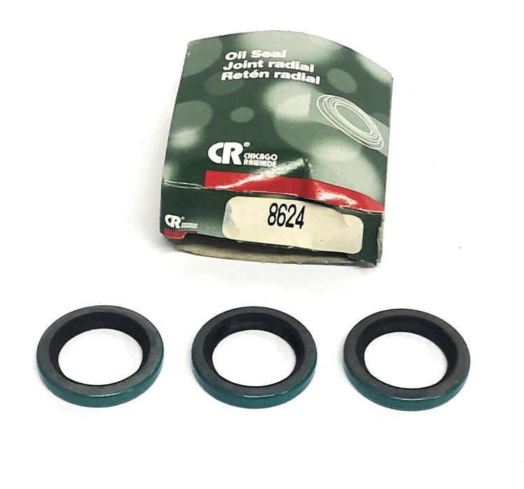 Chicago Rawhide Oil Seal 8624 [Lot of 3] NOS