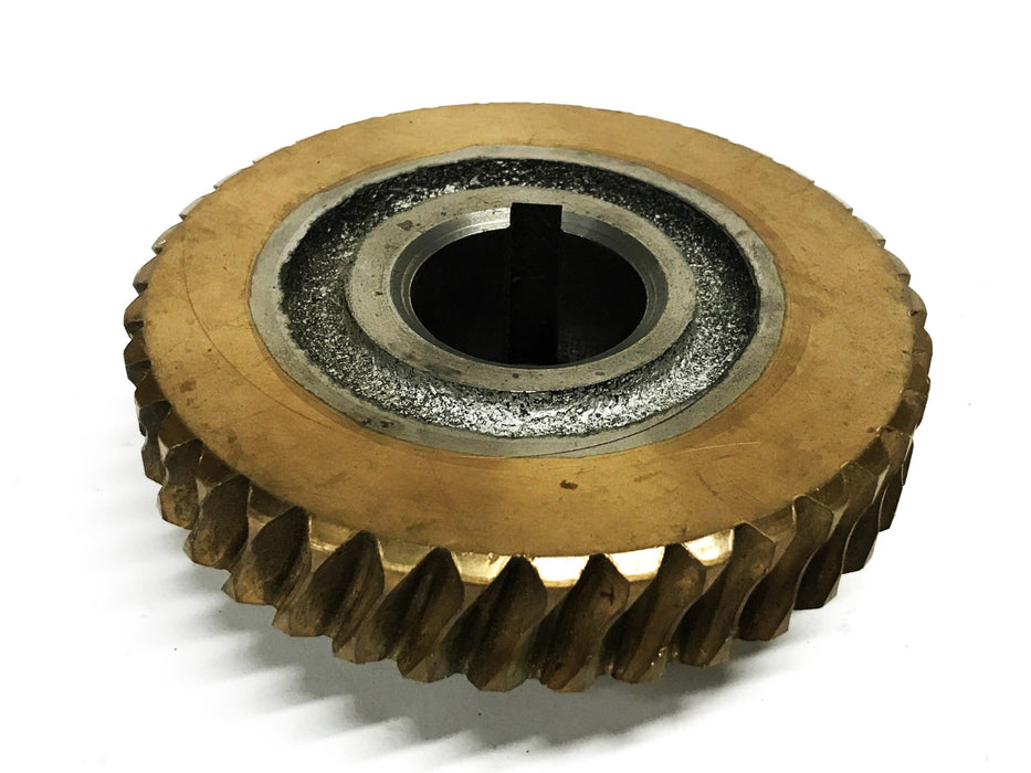 Unbranded Brass Tooth Worm Gear 602037-08VF NOS