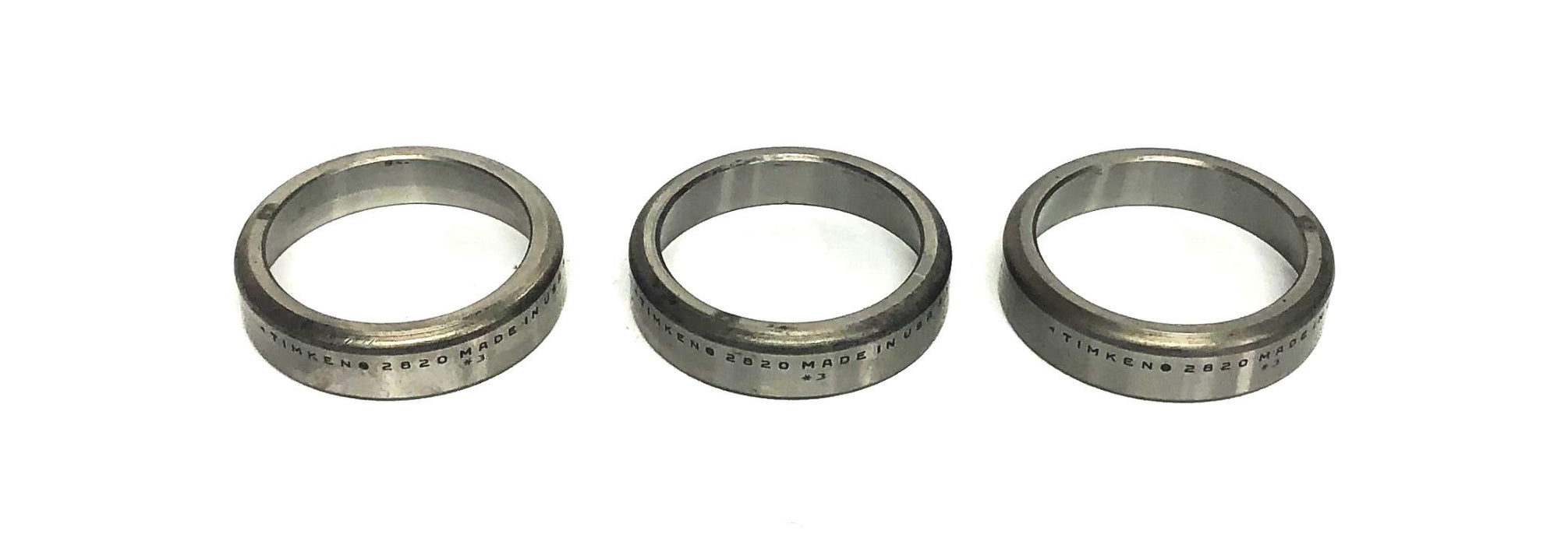 Timken Roller Bearing Cup 2820 [Lot of 3] NOS
