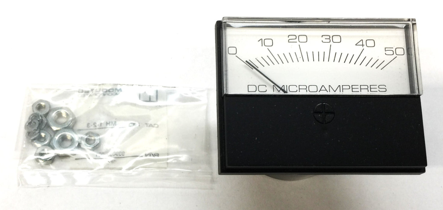 Modutec Microamperes Panel Meter IS DUR 050 NOS