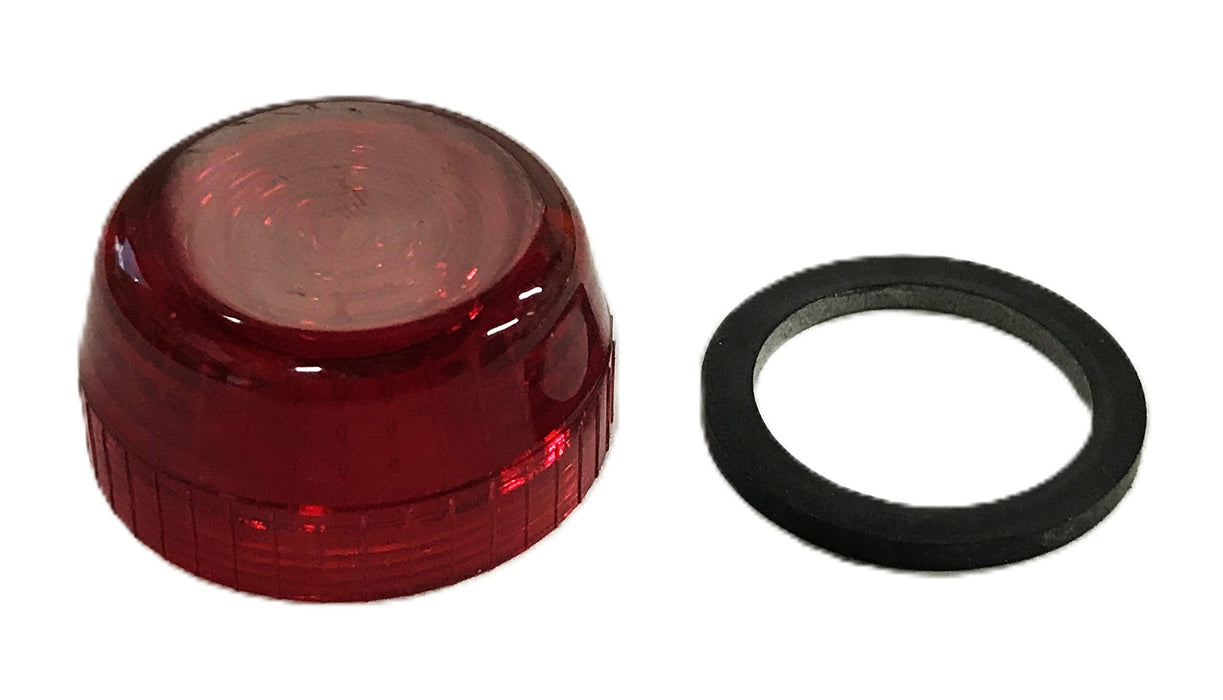 Allen-Bradley Optic Pilot Light Lens (Red) with Gasket 800E-APL4 [Lot of 2] NOS