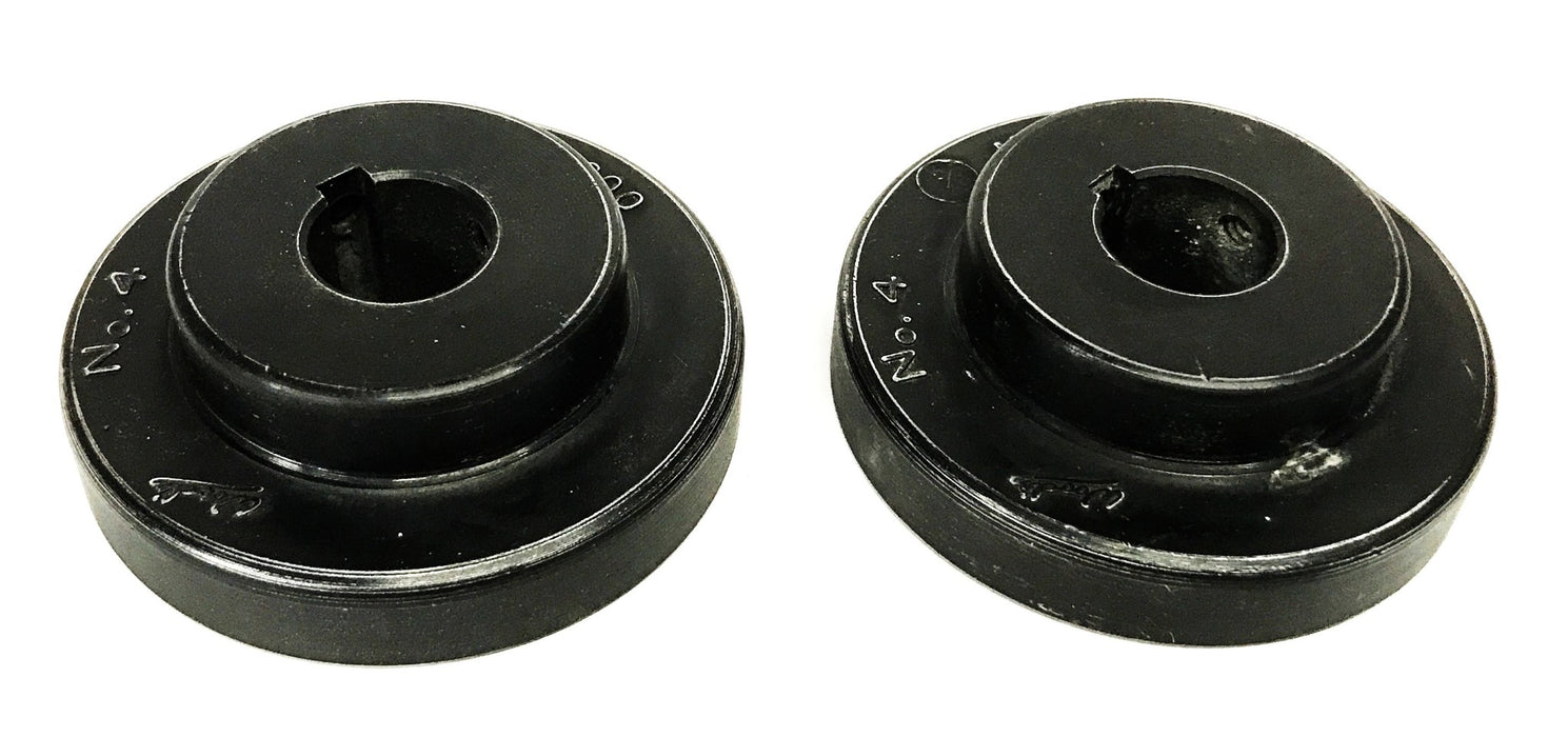 TB Woods Black Oxide Sleeve Coupling Flange 4J-5/8 [Lot of 2] NOS