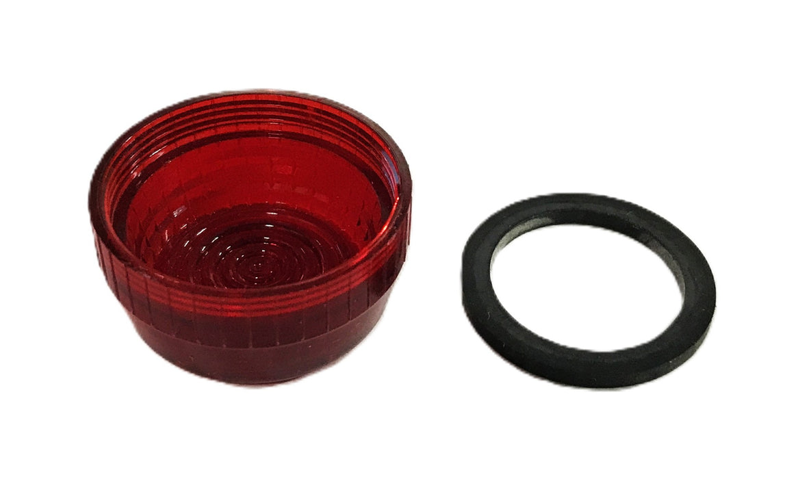 Allen-Bradley Optic Pilot Light Lens (Red) with Gasket 800E-APL4 [Lot of 2] NOS