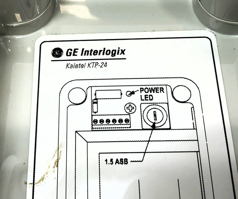 GE-Interlogix Outdoor Power Supply and Enclosure (Untested) KTP-24 USED
