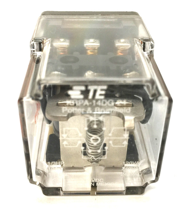 TE/Potter & Brumfield 24VDC Relay KRPA-14DG-24 NOS
