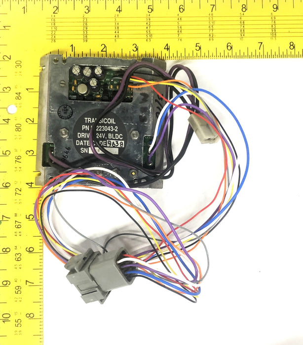Transicoil 24V Brushless DC Motor Drive U-223043-2 NOS