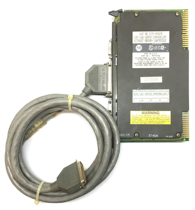 AB IMC-120 Servo Controller 1771-HSN/B Firm Rev.1.05/Ser.B (90773706) USED