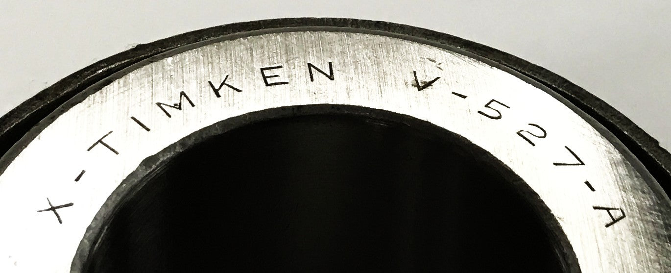 X-Timken Tapered Roller Bearing Cone V-527-A NOS