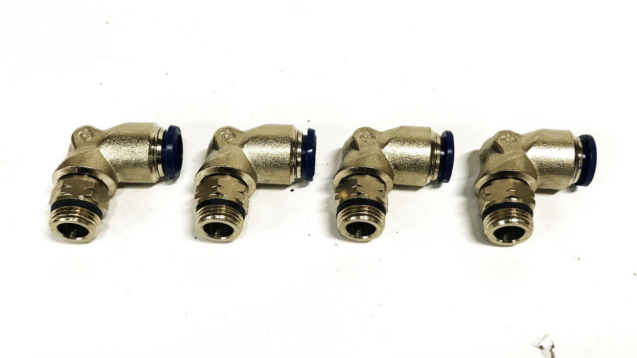 Alpha 1/2 Swivel Elbow 87110-08-06 [Lot of 4] NOS