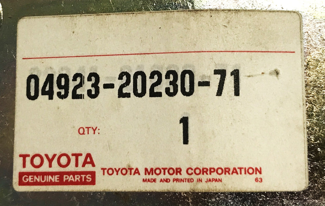 Toyota Forklift Hook Latch Assembly 04923-20230-71 NOS