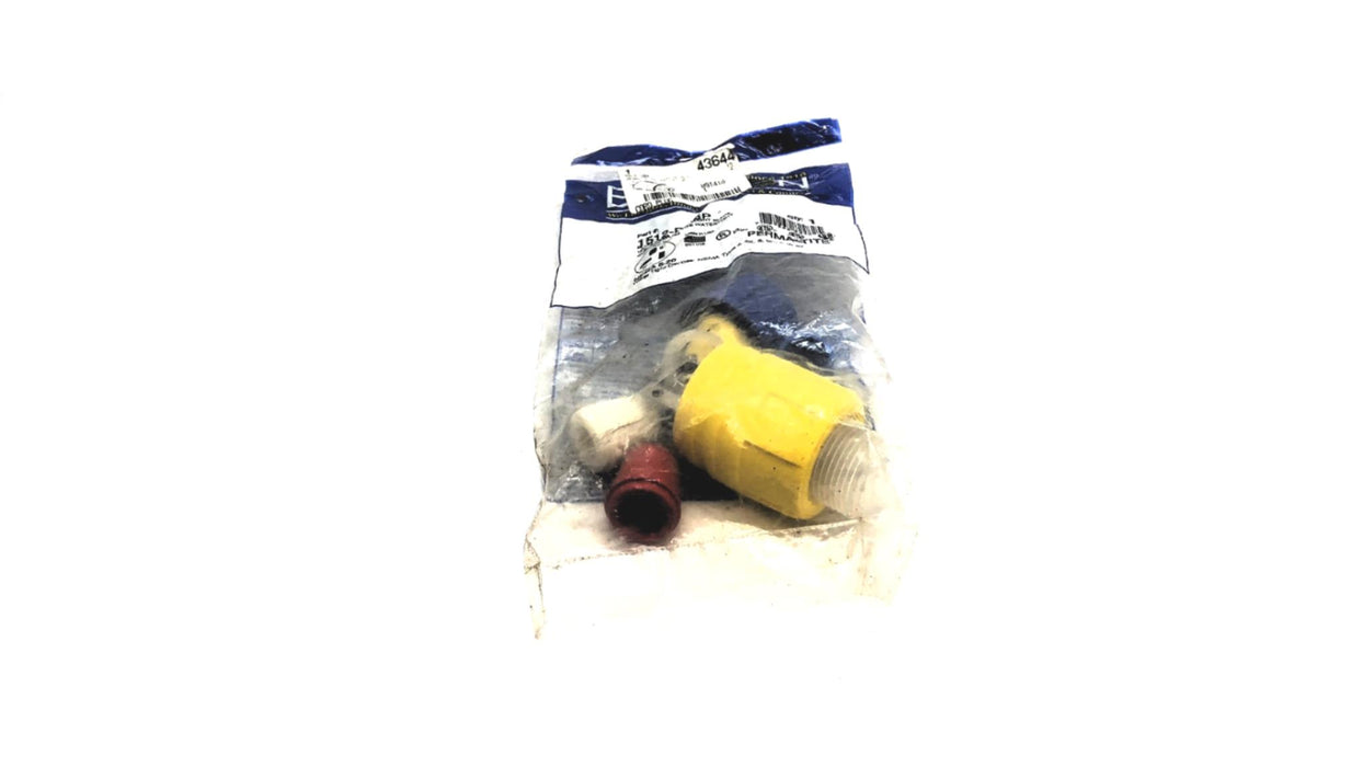 Ericson Plug NEMA 5-20 Straight Blade 125V 20A Perma-Tite 1512-PW6P NOS