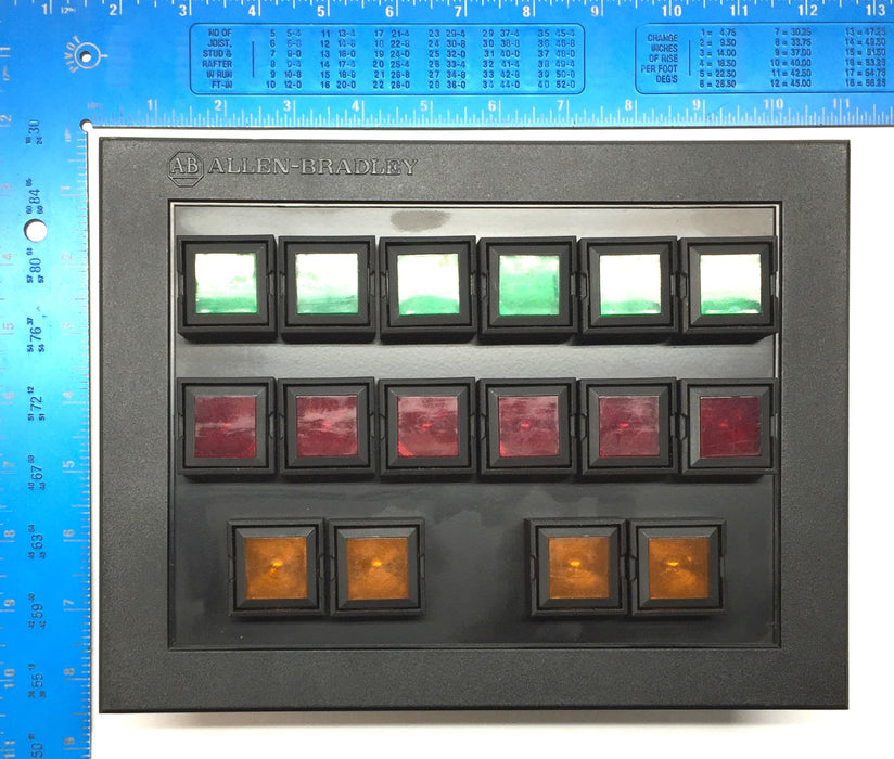 Allen-Bradley Lighted Control Interface Board 800A-P162HB12S USED