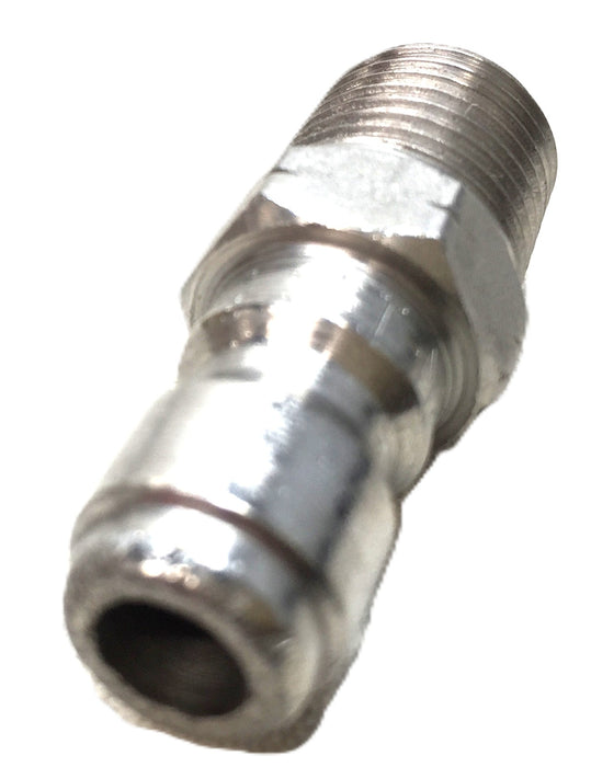 Parker 1/4" 303SS Quick Connect Plug 1/2" Male Thread SST-N2M USED