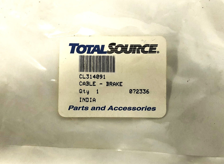 Total Source Brake Cable CL314091 [Lot of 2] NOS