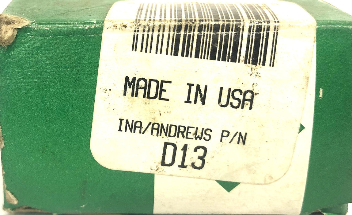 INA/Andrew's Enclosed Thrust Bearing D13 NOS