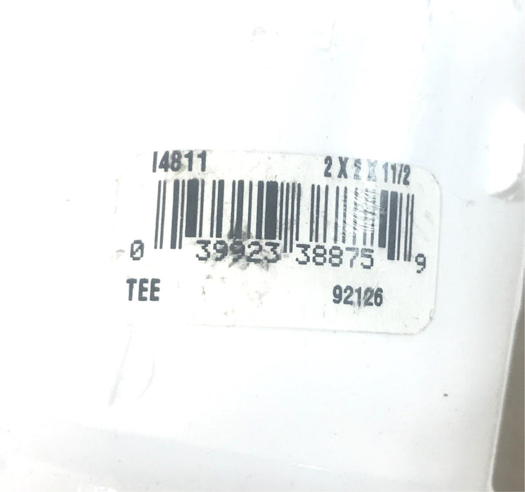 Nibco PVC-1 Reducing Tee 2"x2"x1-1/2" 92126 (I4811) NOS