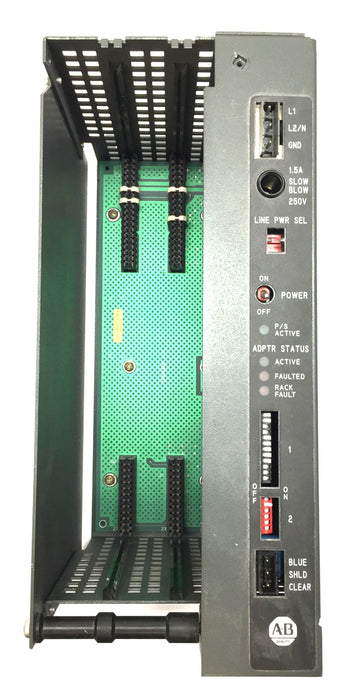 Allen-Bradley 2-Slot I/O Chassis 1771-AM2 (96076874) USED
