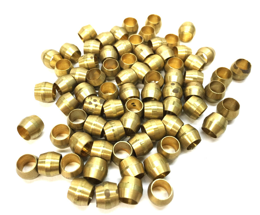 Imperial Brass Compression Fitting 60-F-03 3/16 [Lot of 77] NOS