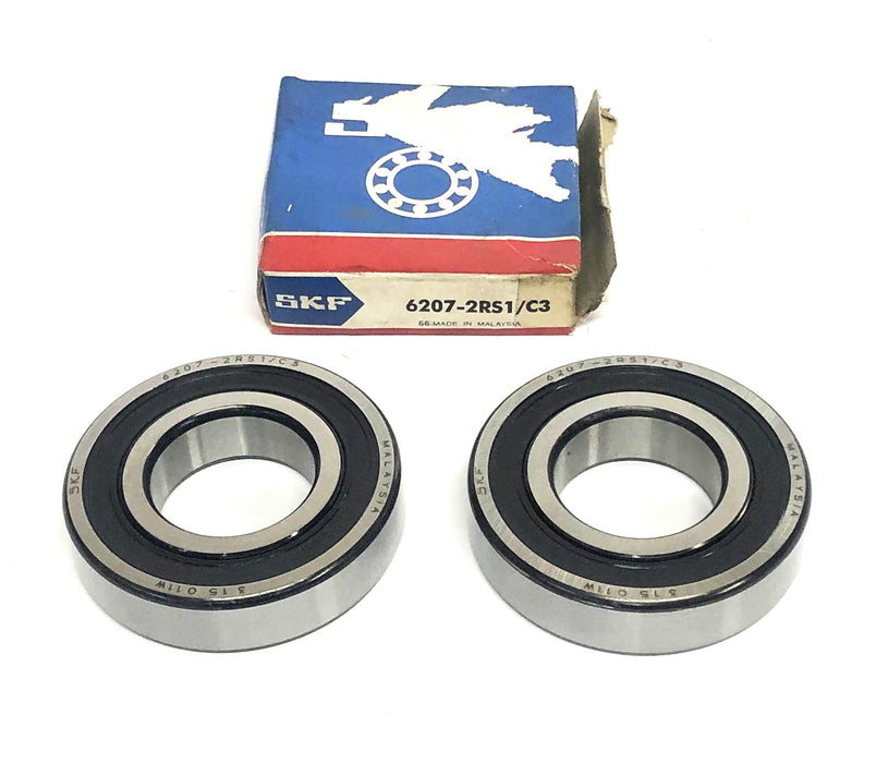SKF Bearing 6207-2RS1/C3 [Lot of 2] NOS