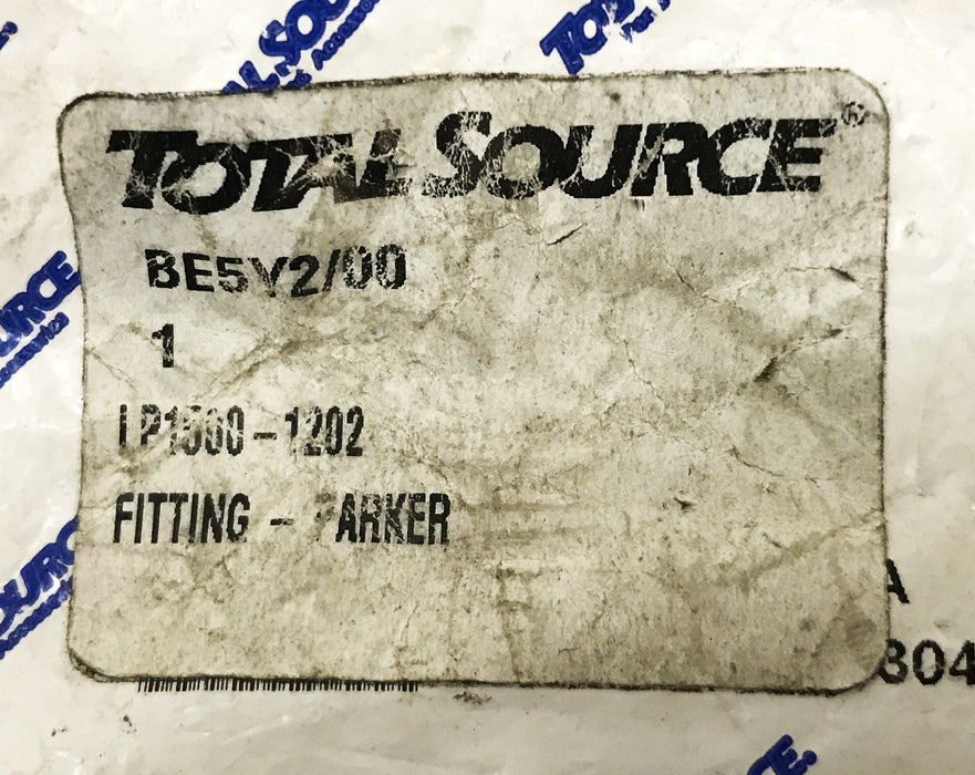 Total Source Forklift Hose Fitting LP1500-1202 [Lot of 3] NOS