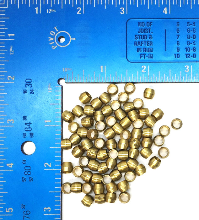 Imperial Brass Compression Fitting 60-F-03 3/16 [Lot of 77] NOS