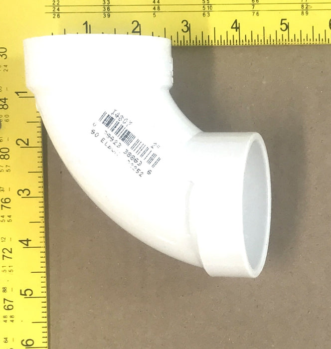 Nibco PVC-1 90 Degree Elbow 2" 92252 (I4807) [Lot of 3] NOS
