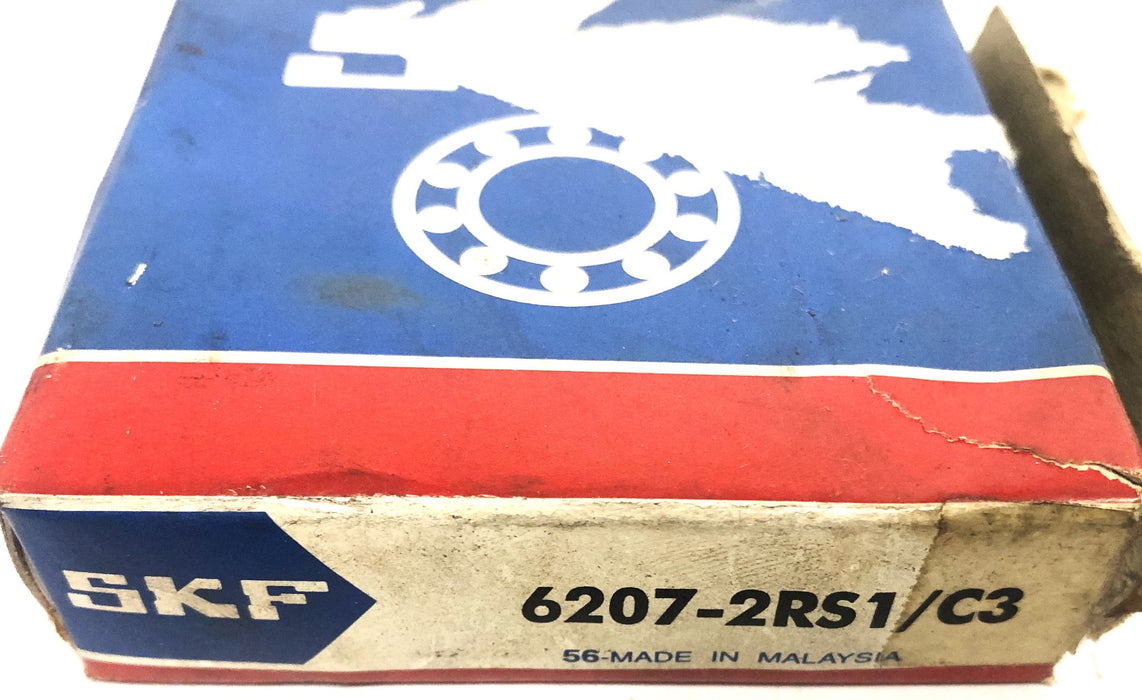 SKF Bearing 6207-2RS1/C3 [Lot of 2] NOS