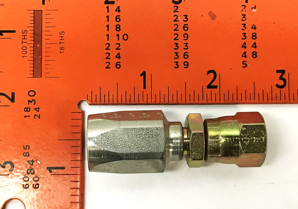 Total Source Forklift Hose Fitting LP1500-1202 [Lot of 3] NOS