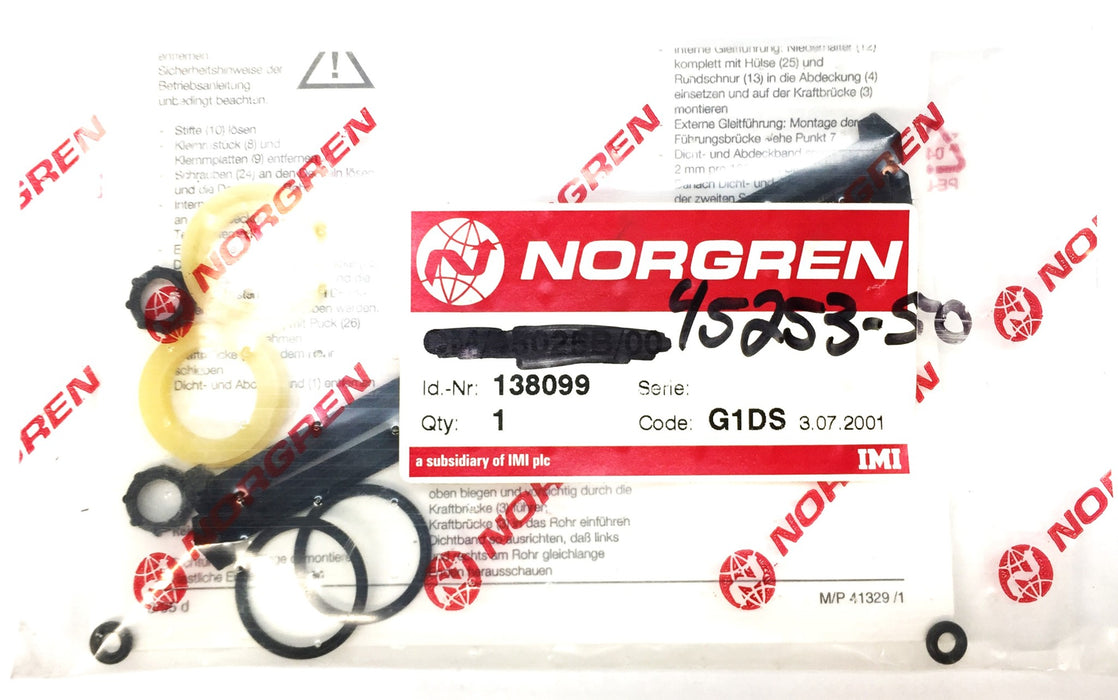 Norgren Spare Kit Norgren QM/45025B/00 45253-50 (138099) NOS