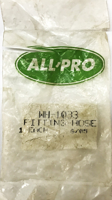 ALL-PRO Forklift Weatherhead Hose Fitting WH-1033 [Lot of 5] NOS