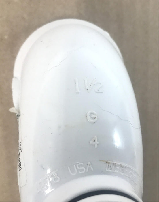 Nibco 4878 1-1/2" HubxHubxCleanout With Plug 932310 NOS