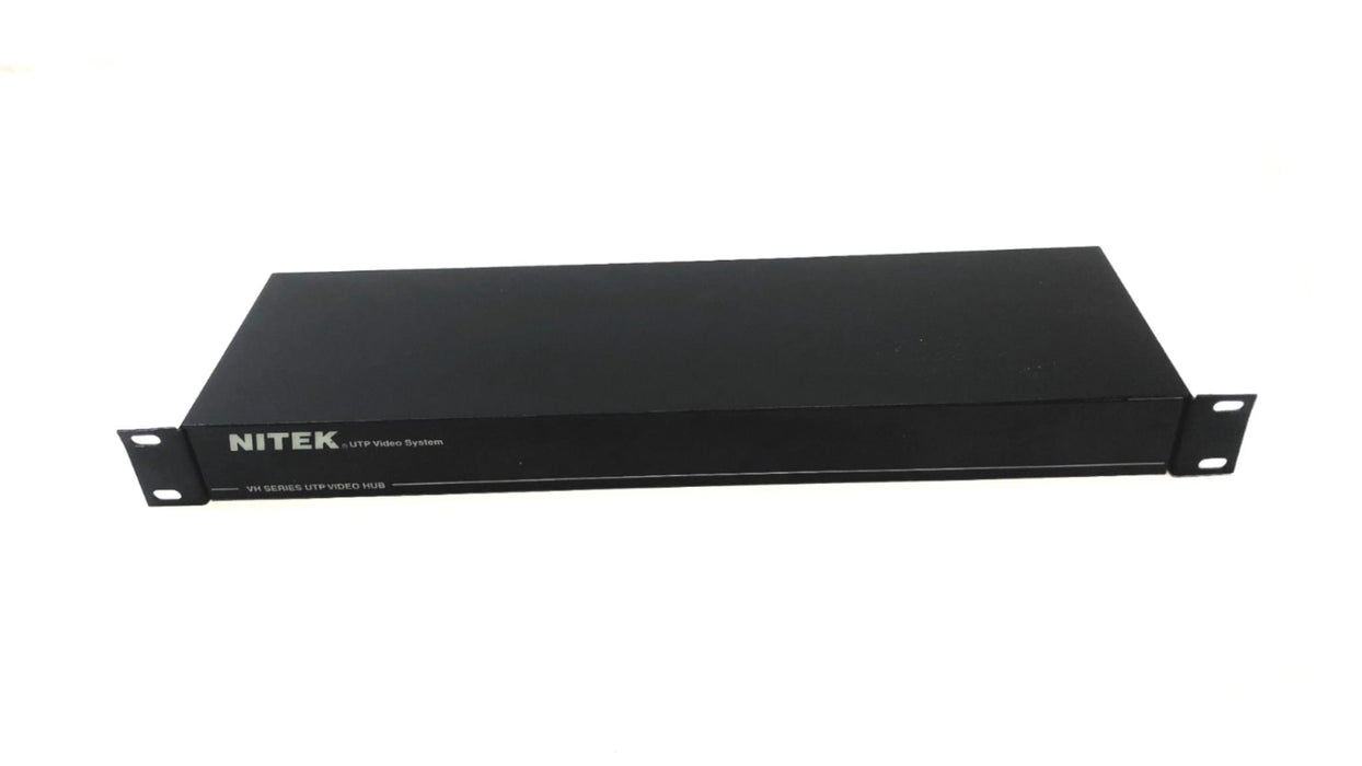 NITEK 8-Port Video Balun UTP Transceiver Hub (Untested) VH839 USED