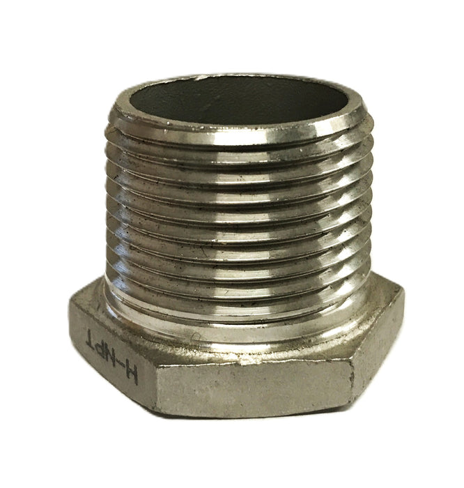 Unbranded 1 inch Male to 1/2 Female TC-316 Steel Adapter Fitting [Lot of 5] NOS