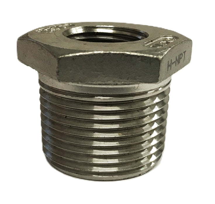 Unbranded 1 inch Male to 1/2 Female TC-316 Steel Adapter Fitting [Lot of 5] NOS