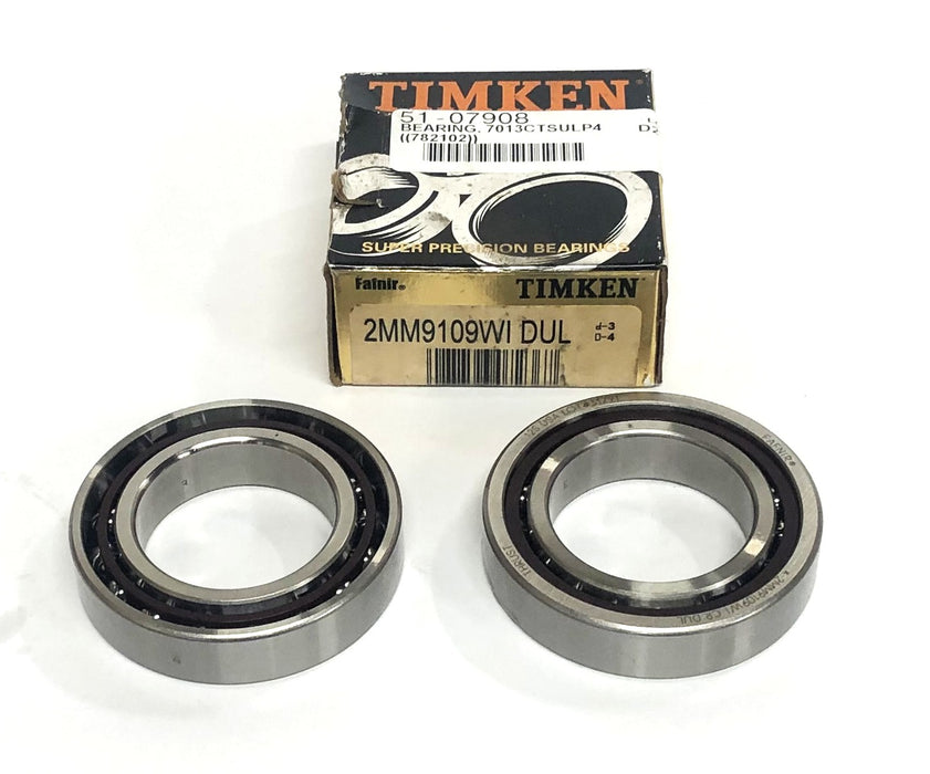 Timken 2 Piece Bearing Set 2MM9109WIDUL NOS