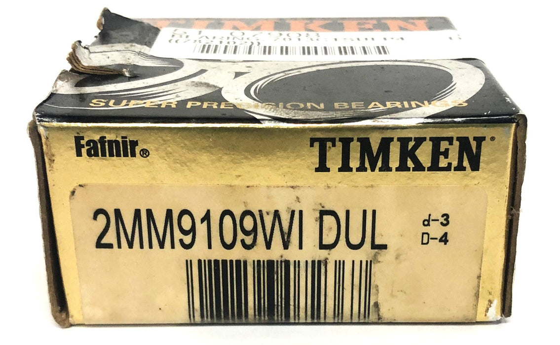 Timken 2 Piece Bearing Set 2MM9109WIDUL NOS
