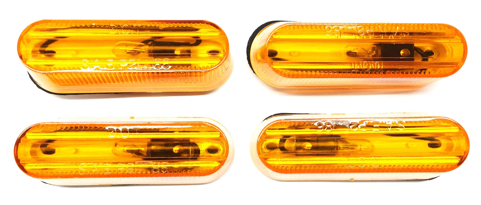 Truck-Lite Amber Clearance and Marker Light 1555A [Lot of 4] NOS