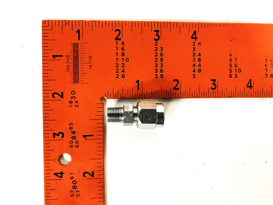 Lenz 1/8 Male NPT x 1/4 Female Compression Split Tapered Fitting [Lot of 6] NOS