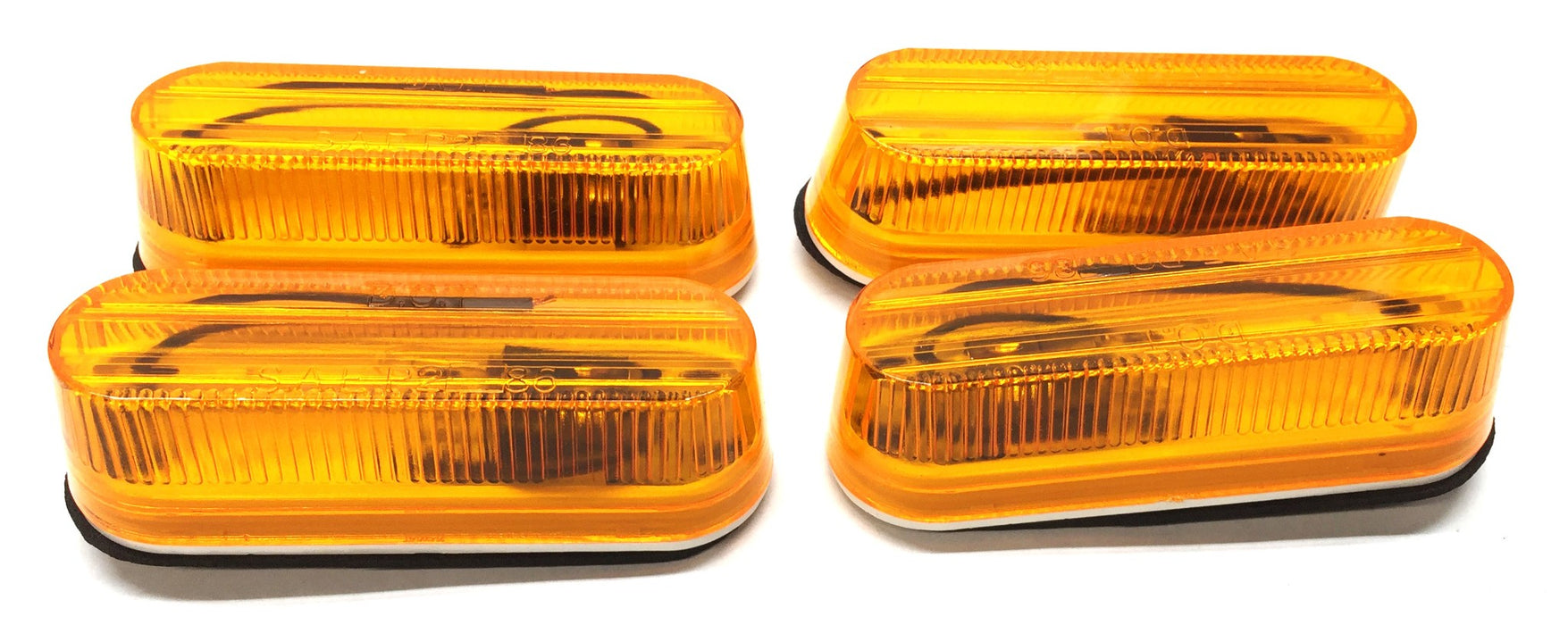 Truck-Lite Amber Clearance and Marker Light 1555A [Lot of 4] NOS