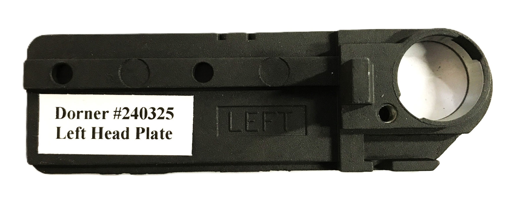 Dorner Conveyor Belt 2200 Series Head Plate (Left) 240325 NOS