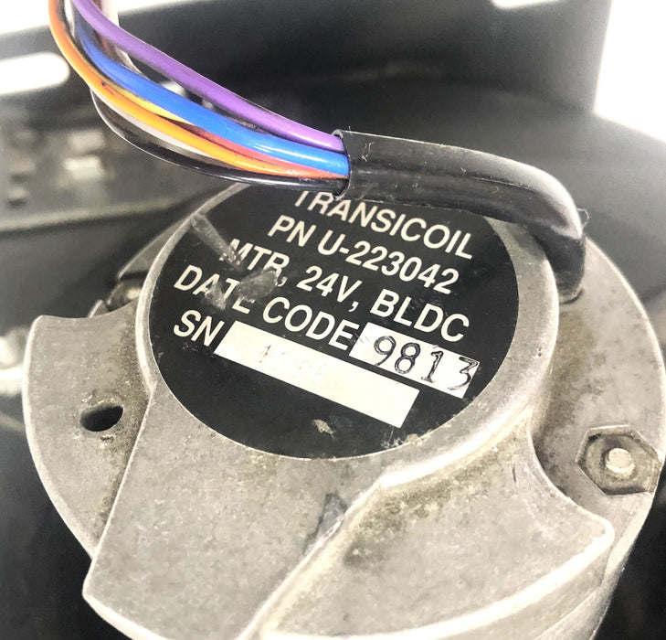 Transicoil MTR 24V BLDC Heater Blower Fan And Motor Assembly 82-45440-001UP USED